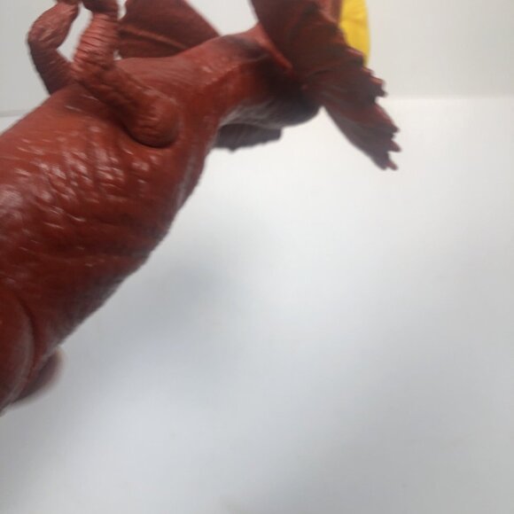 Jurassic World Mattel 14" Basic Dilophosaurus Orange - Rare - Dinosaur Figure - Picture 8 of 9